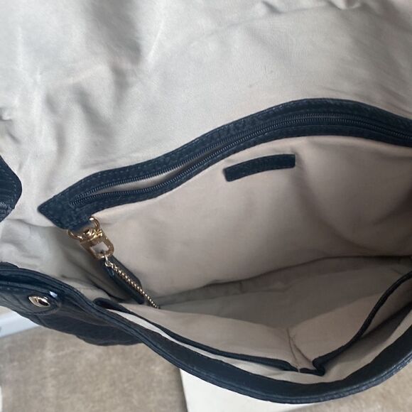 Cole Haan Textured Leather Crossbody Bag - Picture 4 of 7